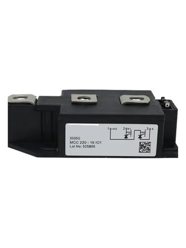 Fusible du module thyristor MCC 220-16 IO1 haute performance contre les surcharges