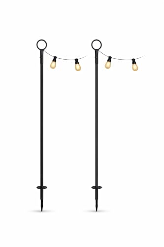 Simple Living Solutions 9FT Outdoor String Light Patio Pole -
