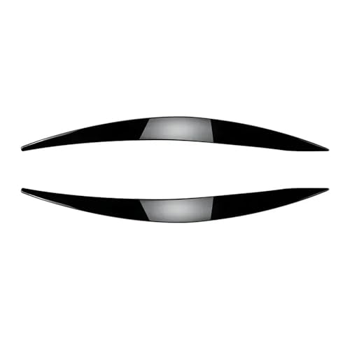 Sourcil phare voiture Focus MK4 garniture paupière de protection noir brillant