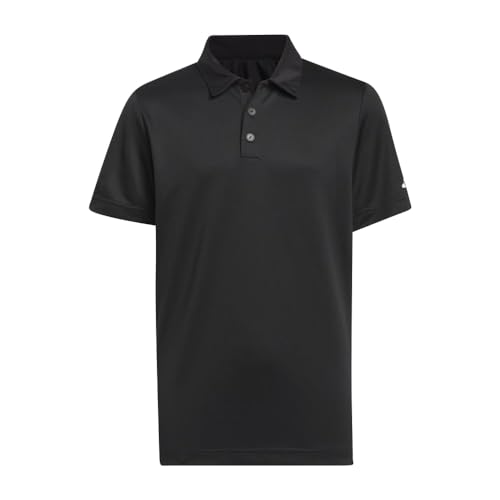 Adidas polo de golf performance garçon t-shirt sport respirant enfant col boutons