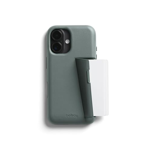 Coque iPhone en cuir Bellroy Phone Case 3 Card luxe agave