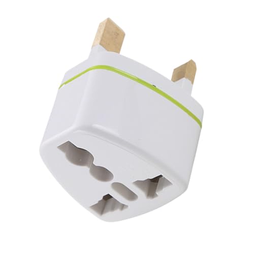 Convertidor de enchufes de Viaje, Adaptador de Enchufe Extranjero de conversión múltiple, convertidor de Tapones de Carga de Pared para Viajes internacionales - Convierta a enchufes del Reino y