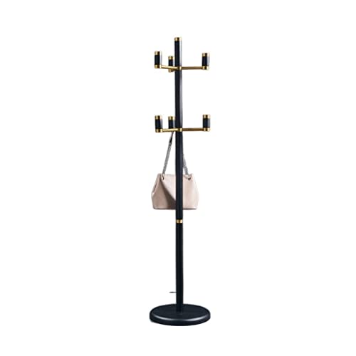 WDCDYQDH Perchero de pie para el hogar, fácil de Montar, con 6 Ganchos, Ideal para pasillos, Esquinas, Bolsos, Sombreros y Abrigos (Color: B)