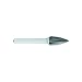 OSG USA 904-6250-60 SG-6-16mm x 25mm LOC x 6mm Shank x 50mm OAL Pointed Tree Carbide Medium Right Hand Spiral Burr