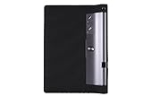 Oneyijun Case for Lenovo Yoga Tab 3 Pro YT3-X90FML 10.1 inch Tablet Soft Silicone Shockproof Rubber Shell Protective Cover (Black)