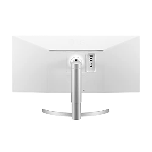 LG 34WN650 Monitor 34" UltraWide 21:9 LED IPS HDR 400, 2560x1080, AMD FreeSync 75Hz, Stereo 14W, HDMI (HDCP 2.2), Display Port 1.4, Audio uitgang, in hoogte verstelbaar, Flicker Sa. fe, wit - Afbeelding 7