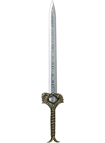 Funidelia | Espada de Wonder Woman Oficial para Hombre y Mujer Mujer Maravilla, Superhéroes, DC Comics, Liga de la Justicia - Color: Gris/Plateado, Accesorio para Disfraz - Licencia: 100% Oficial