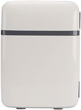 JNYB 10L Mini Fridge Compact Mini Refrigerator Cooler and Warmer Single Door Freezer Travel Coolers for Cars Bedroom/Skin Care/Breast-Milk Storage,White