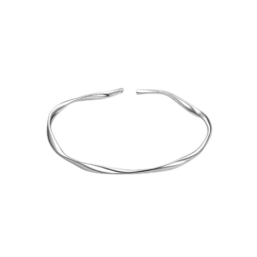 Bijoux mariage minimalistes bracelet torsadé brillant femme