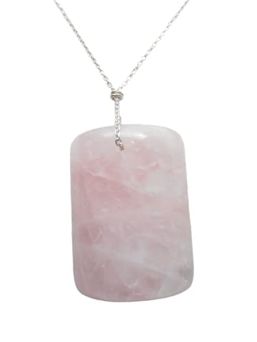 Collier en quartz rose naturel pour sublimer vos tenues de soirée
