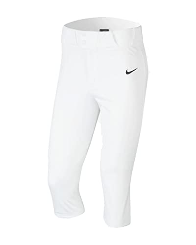 Nike Vapor Select High Waist Baseball Pants White | Black S