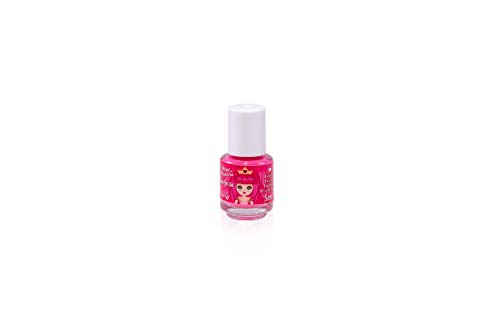 Esmalte Infantil Inteligente a Base de Água, Hipoalergênico, Peel Off, Magia de Princesa, Rosa