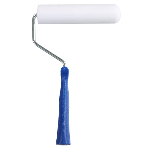 Foam Paint Roller, 6-Inch Paint Roller Tray Set Includes Microfiber Roller Covers, Foam Roller Refills, High-Density Sponge Rollers For Painting Walls, Cabinet Brings Finest Finishes(9 Piece) #TOP3