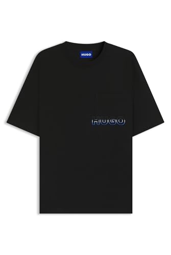 Hugo Men's Nogoste T-Shirt (Pack of 1), Black, XXL