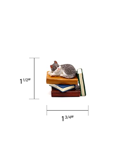 Nw Wholesaler 1.75 Inch Miniature Napping Cat Fairy Garden Figurine - Mini Animals For Fairy Gardens And Garden Decor #TOP3