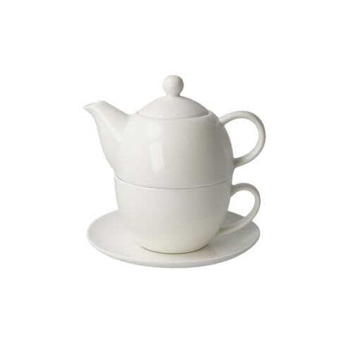 Théière Tea for One Kaiser porcelaine blanche idée cadeau thé