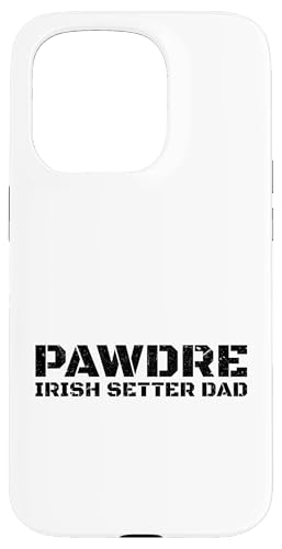 Irish Setter Dog Dad Pet Owner Apparel �X�}�z�P�[�X iPhone 15 Pro �p