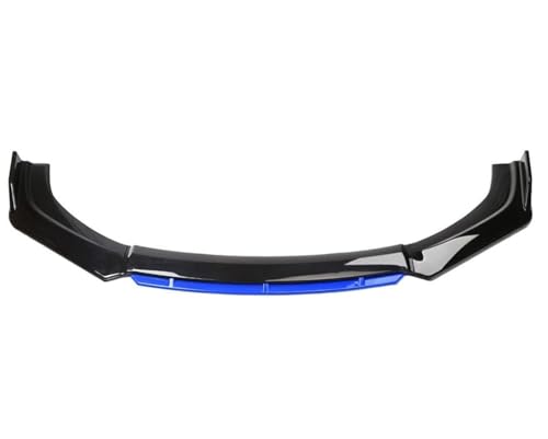トヨタ50系プリウス 前期 ZVW50 ZVW51 ZVW55 (H27.12〜) 適用 フロントバンパースポイラー 3分割式 カバー トリム グレードアップ 傷防止 プロテクター 軽量 エアロ DIY アクセサリー カスタム 外装パーツ (Color :