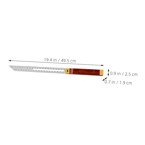 Règle de traçage en acier inoxydable de haute précision - 2