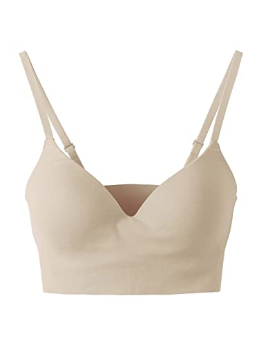 [グンゼ] Fitte(フィッテ) 婦人ノンワイヤーブラジャー KB3055 ホワイトベージュ L