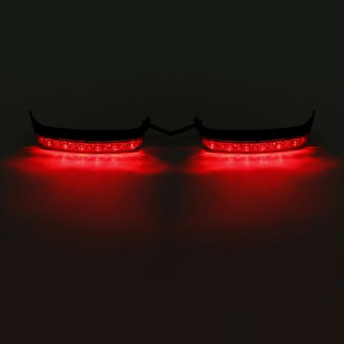 Luces LED para alforjas traseras (freno, marcha atrás y giro), compatibles con Harley-Davidson 2014-2022 miniatura 2