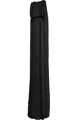 Db Journey Snow Roller Bag - Ski Bag with Wheels, Adjustable Length Ski Travel Bag, Fits 2 Pairs of Skis, Compressible, Hook Up System Compatible, Certified B Corp, 70L - Black Out - Thumbnail 2