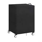 AV Cart Staubschutz für Roll-Media-Wagen, wasserdichte Schutzhülle mit Aufbewahrungsgriffen, 210D Oxford-Gewebe für den Innen- und Außenbereich