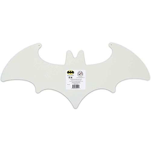 DC Comics Batman Symbol Metal Sign - Large Gotham City Wall Art for Man Cave or Bedroom