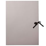 Sammelmappe aus Graukarton, mit Band (1 St&uuml;ck, DIN A2)