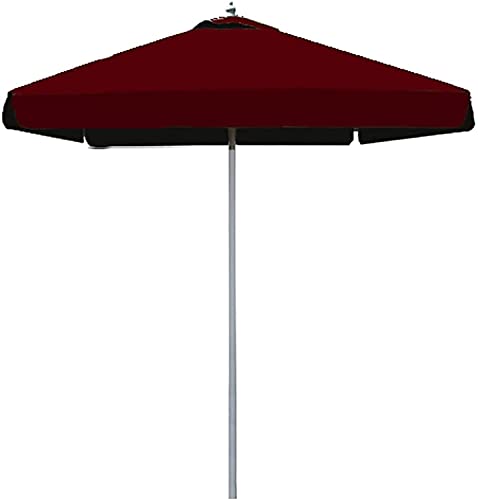 Parasol de extérieur imperméable carré CLSDRZC rouge 2M de terrasse