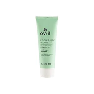 Exfoliante de Rostro certificado Bio, 50 ml, AVRIL