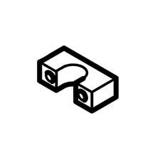 Support de tige filetée Makita 416339-5 pour réparer le réglage de scie 2704