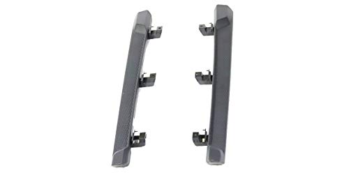 Jeep Wrangler Unlimited JL Black Molded 4 Door Running Board Side Steps OEM