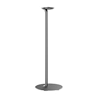 PureMounts Lautsprecherständer für Sonos Era 100, Lautsprecher Ständer, Boxenständer mit Kabelmanagement, 3Kg Tragkraft, schwarz