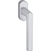 Produktbild HOPPE 11949302 Fenstergriff Hamburg, Aluminium Silber eloxiert,