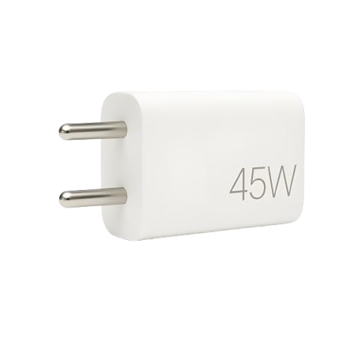 Image of 45W USB-C Charging Adapter - Quick Charge 5.0 Power Delivery PD Charger Compatible with Xiaomi 15 Ultra /15 /14 Ultra /14 / Redmi Note 14 Pro+ /14C, Smartphone, Laptop| Support 33W Mobile Charger, White