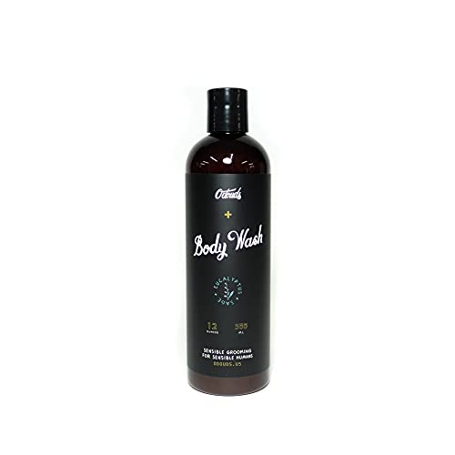 O'Douds Body Wash - All Natural Body Wash for Men & Women - Plant-Based, Vegan Body Wash - Jojoba Oil, Aloe Vera, Coco Betaine & Vegetable Glycerin - Eucalyptus & Sage Scent (12 oz.)