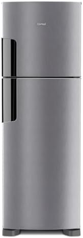Geladeira Consul Frost Free Duplex 386 litros com Altura Flex cor Inox CRM44AK 220V
