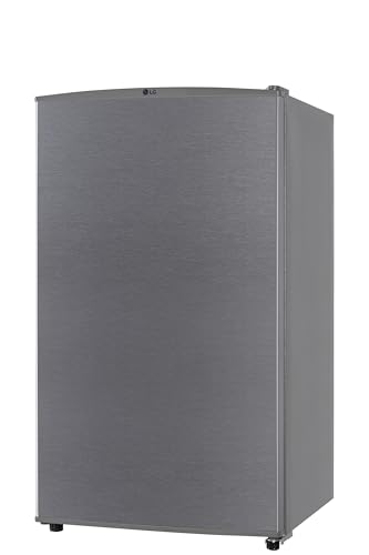 Image of LG 90L, 1 Star, Direct Cool Single Door Mini Refrigerator with Door basket, Chiller Tray, Freezer Section - Compact Size - Ideal for Home, Office and Dorm Rooms (GL-M131RDSB, Dazzle Steel)