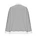 Womens Flannel Pajamas Long Sleeve Color Block Fleece Pajama with Pocket Casual Fashion Home Warm Button Sleepwear