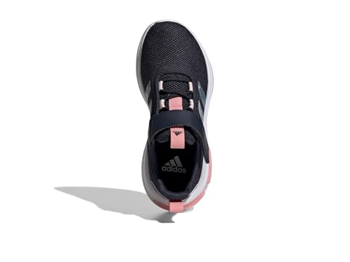 adidas Racer TR23 Elastic Lace & Strap Sneaker, Legend Ink/Semi Pink Spark/Sandy Pink, 7 US Unisex Big Kid2