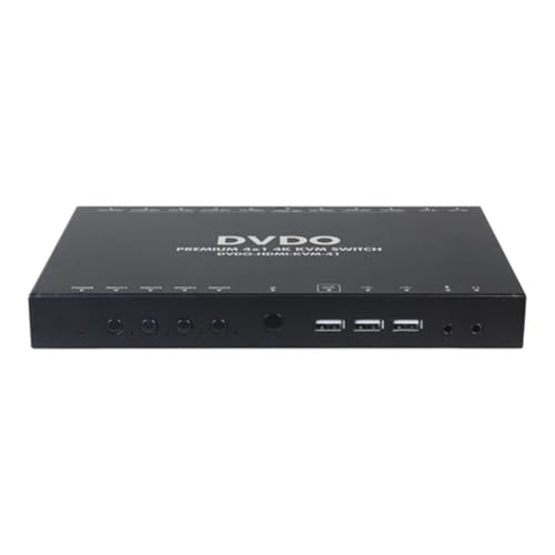Commutateur KVM HDMI 2.0 Ultra HD 4K 60Hz fluide pour 4 ordinateurs