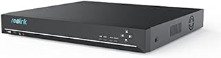 Reolink 36 Channel NVR for CCTV Security Camera System, 3 HDD Bays, Support 12MP/4K/5MP/4MP HD Reolink IP Cameras 24/7 Surveillance Recording, Integrated O/I Alarm System, No HDD Included, RLN36