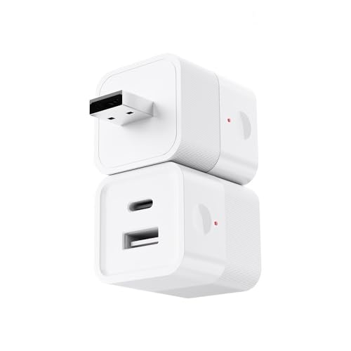 MHCOZY Zigbee 3.0 USB adaptor, Smart 5-12V DC outlet Switch,Remote Timer your USB device by Phone app,Works with Home assistant Zigbee2MQTT