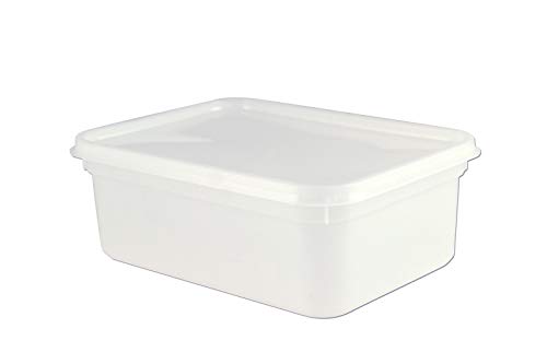 ACME 10 x 2L Plastic Ice Cream Containers with Lids