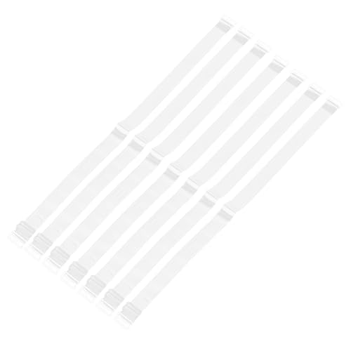 Nzexlyva 3 Pairs Invisible Clear Bra Straps Adjustable Stop Slipping Shoulder Bra Straps for Women Strapless Bras Soft Transparent Replacement Shoulder Straps for Party Wedding Beach