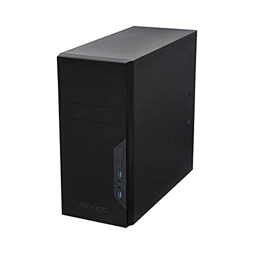 Image of Antec VSK3000E-U3 US SGCC Steel Black Mini Tower Case, Micro ATX
