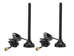 NBR 6dbi Sucker Omni Whip Rubber Duck Magnetic WiFi with SMA Male Connector 3G /4G GSM Sucker Antenna 700-2700MHZ Full-Band Omni Directional Antenna-2 Pcs.-image-25