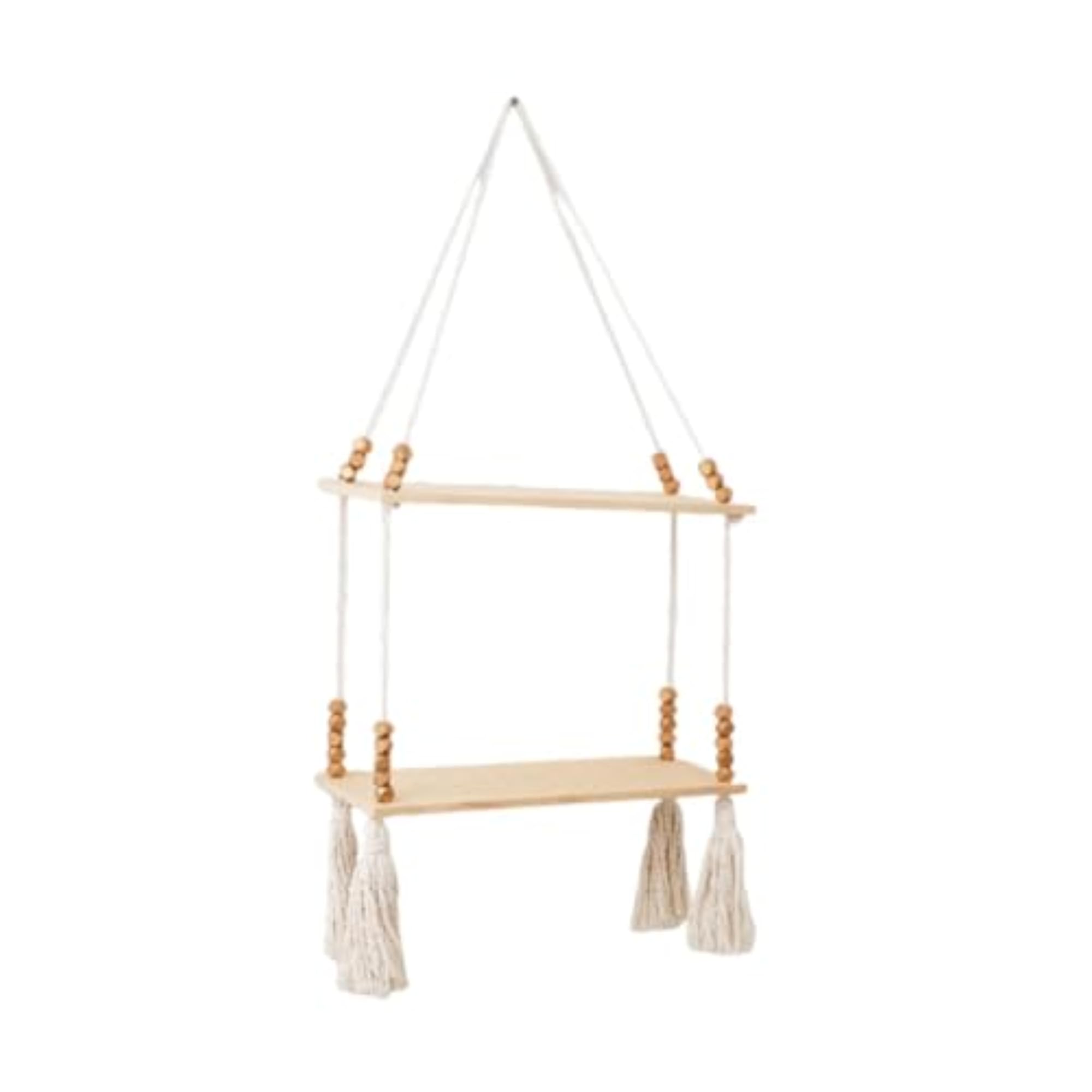 Boho Macrame Wall Hanging Shelf