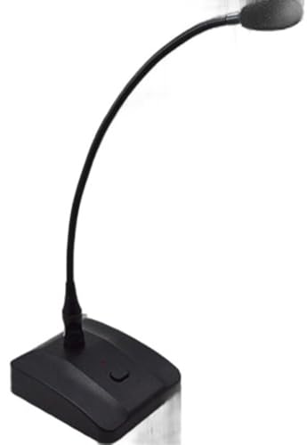 ACTi PMIC-0101 Active Microphone for use with ENR and NVR, Condenser Transducer, 100-1600Hz Frequency Response, -40 +/- 2 dB Audio Sensitivity, Uni-Directional Polar Pattern